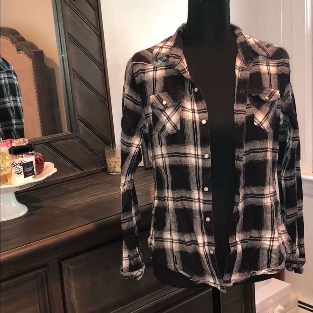 Plaid cardigan - Picture 1 of 2